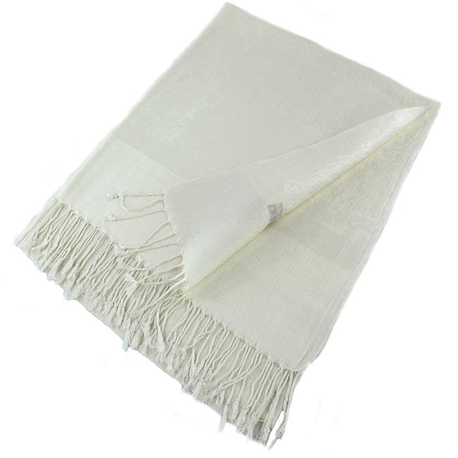 Light Paisley Pashmina Scarf Shawls