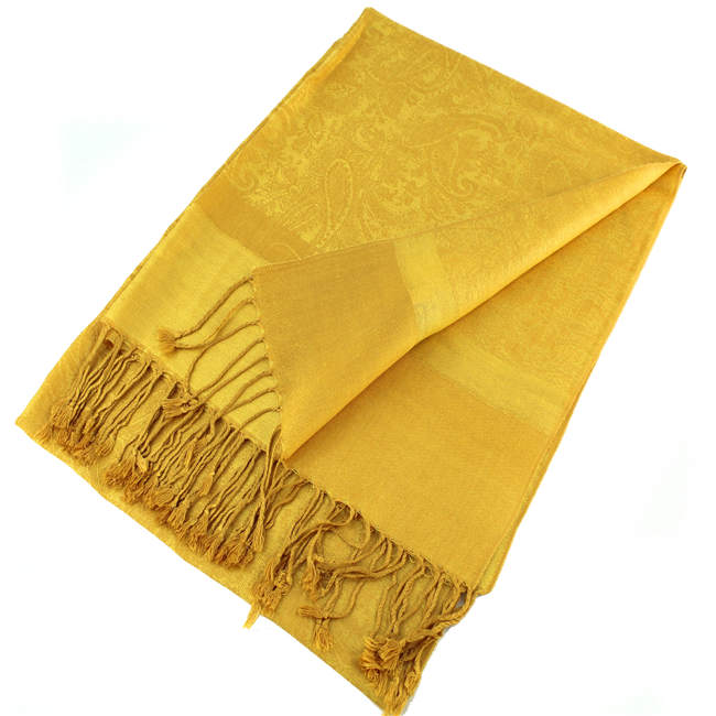 Light Paisley Pashmina Scarf Shawls