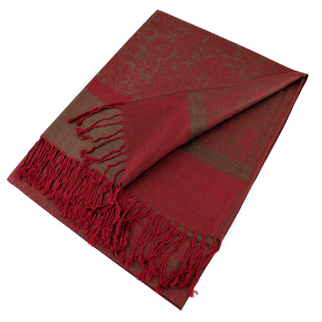 Light Paisley Pashmina Scarf Shawls