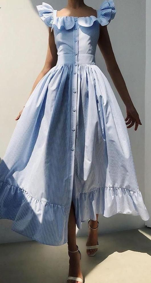 Spring Flounce Oversized Plaid Sleeveless Dress