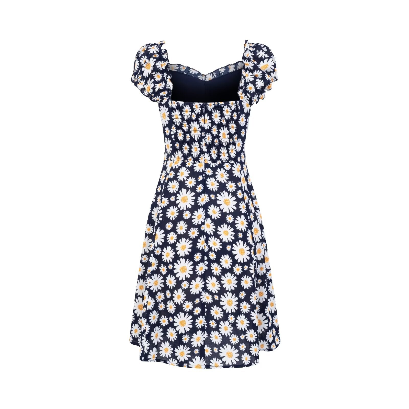 Spring Forest Girlish Pastoral Holiday Casual Printing Dress