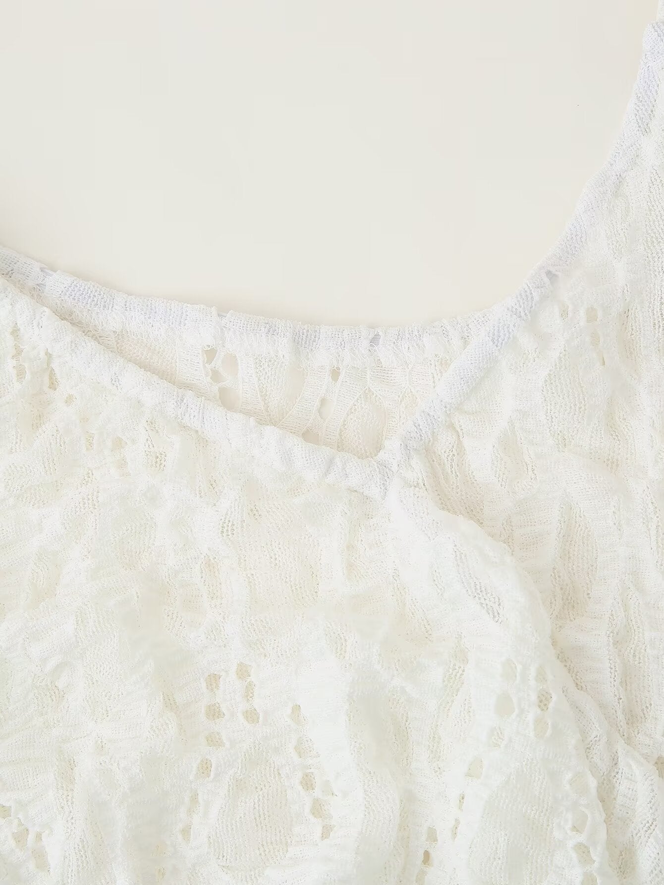Spring Women Clothing French Design Lace Laminated Decoration Dress