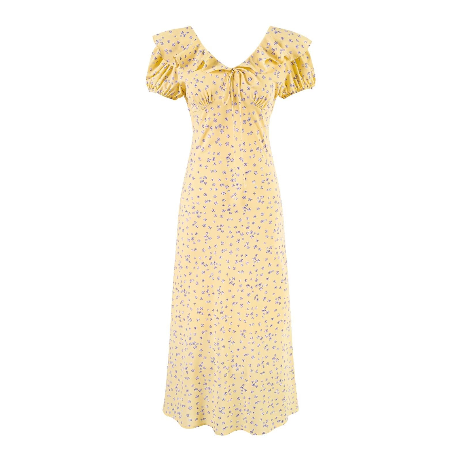 Mid Length Flounced Sexy Slim Summer Vacation Lace Sling Dress