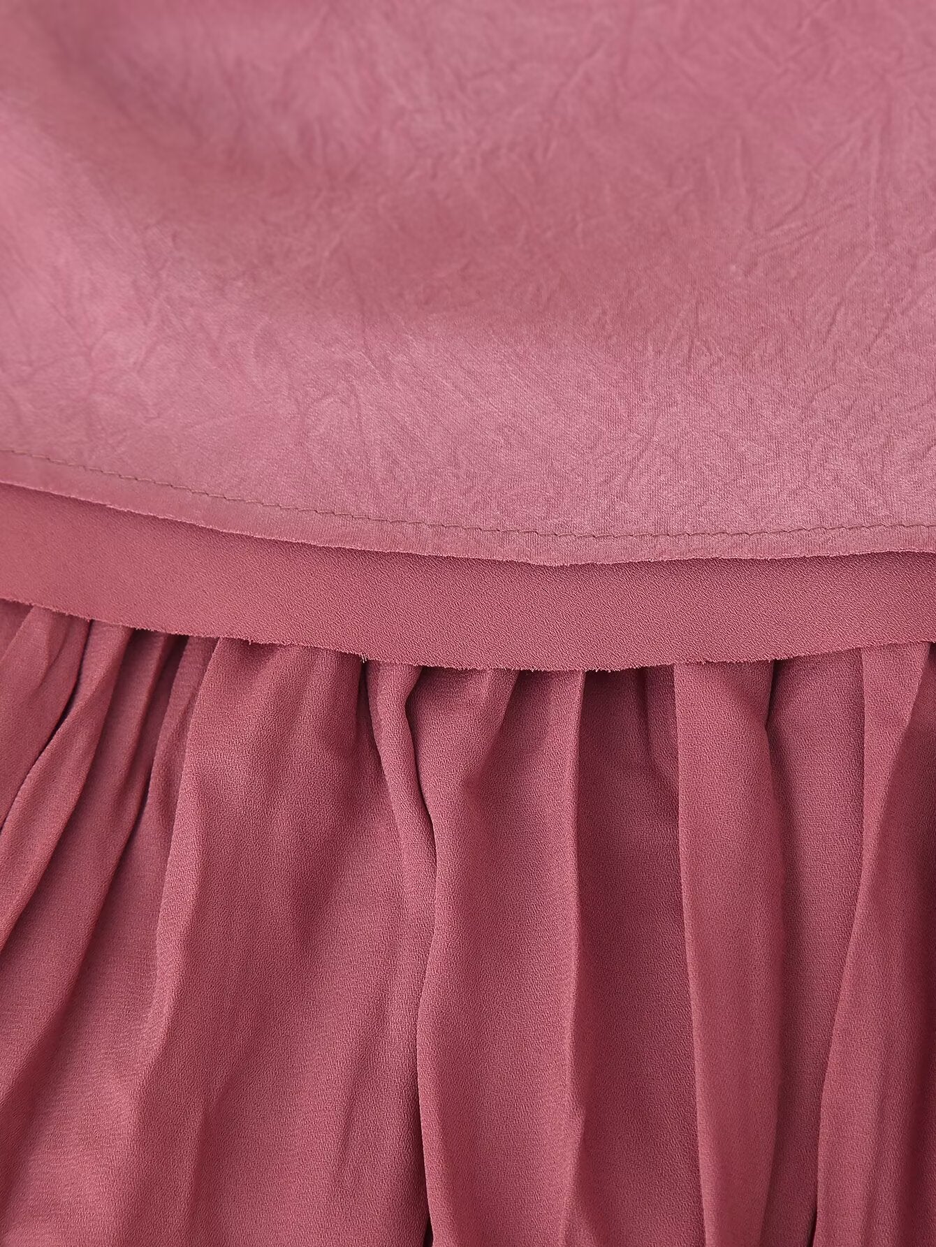 Women Summer Sleeveless Pleated Stitching Midi Dress