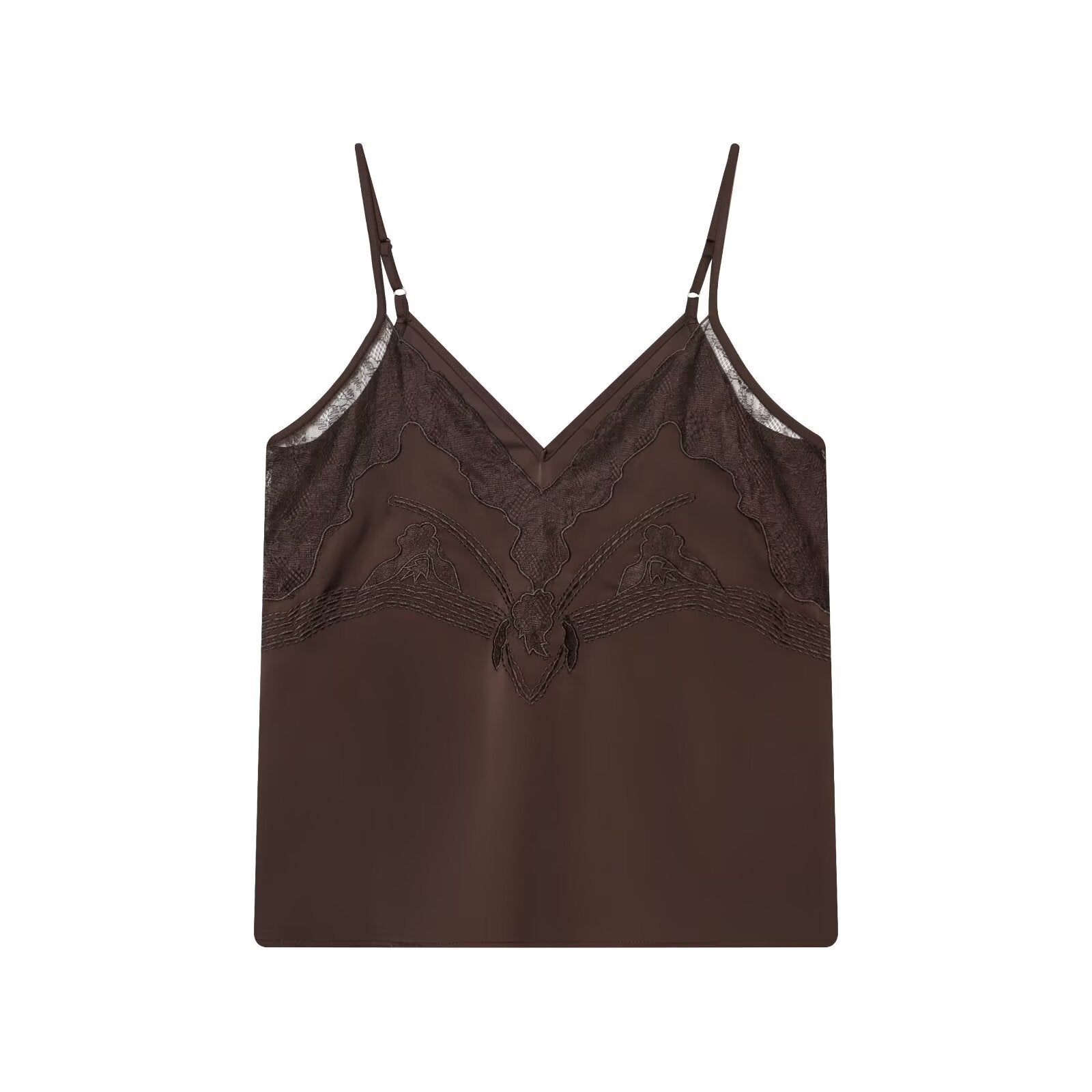 Women Clothing Spring Sexy Lace Underwear Strap Top