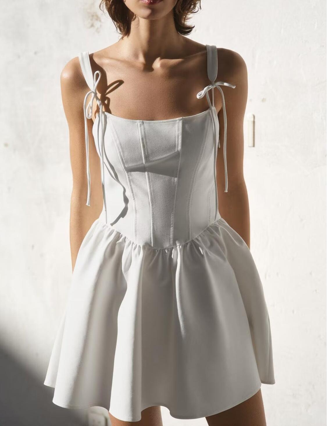Women Clothing Top Product Corset Fluffy Dress