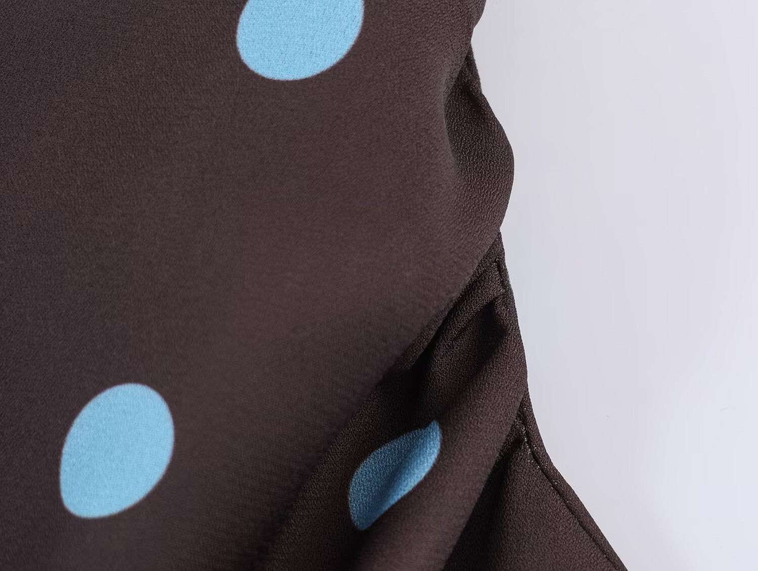 Women Clothing Drape Polka Dot Brace Top