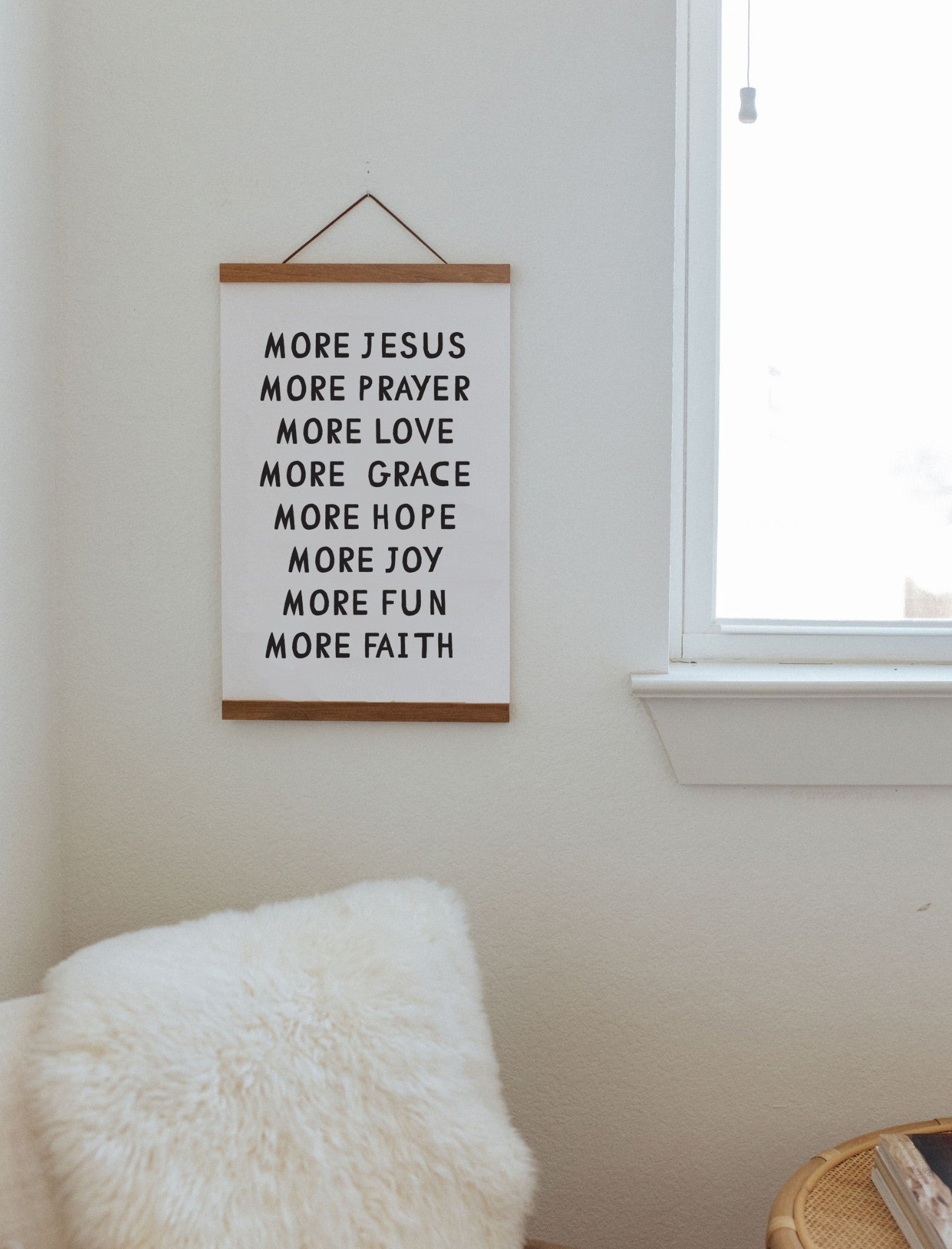11x17 More Jesus
