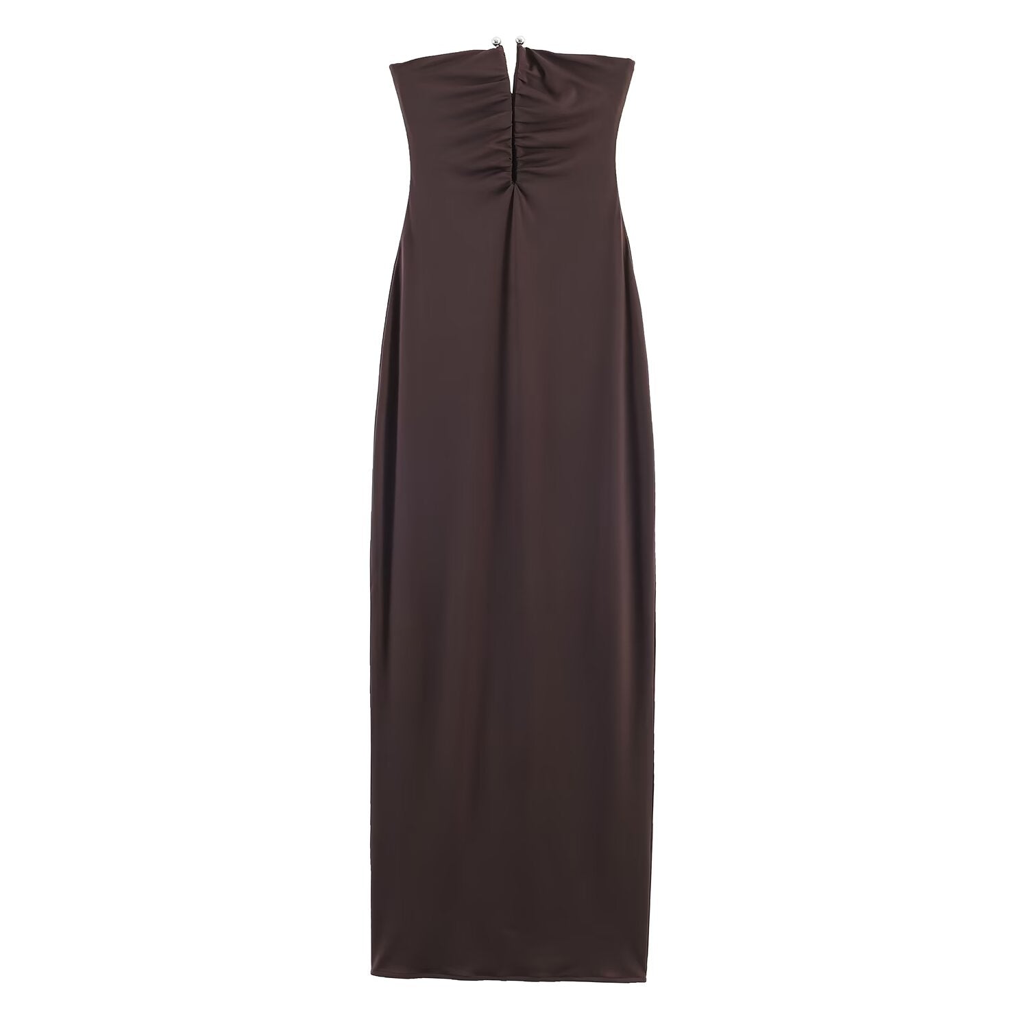 Women Clothing Elegant High Sense Slim Fit Slim Fit Tube Top Dress