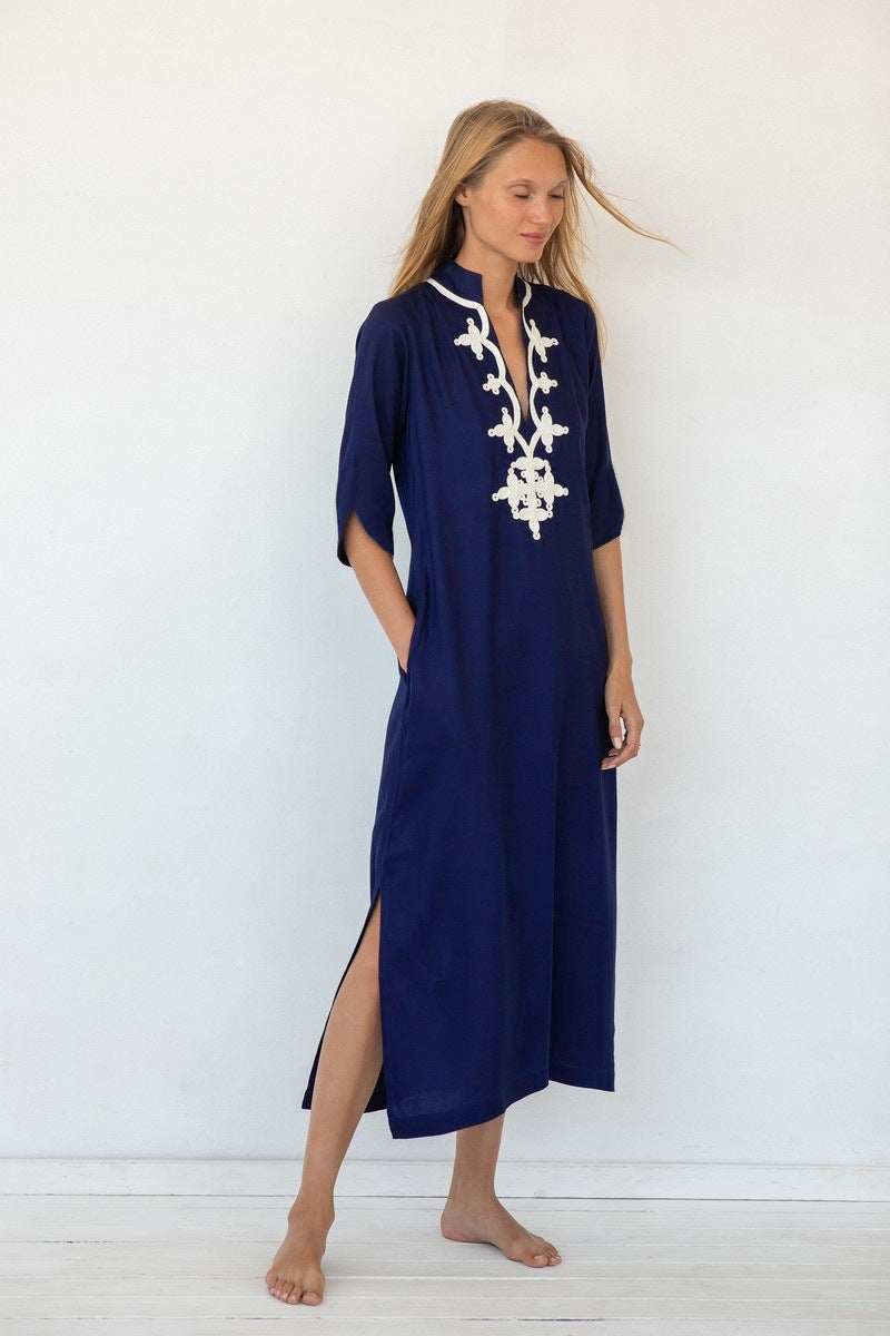 Rayon Embroidered Casual Maxi Dress Women Beach Jacket Seaside Vacation Maxi Dress Beach Cover Up