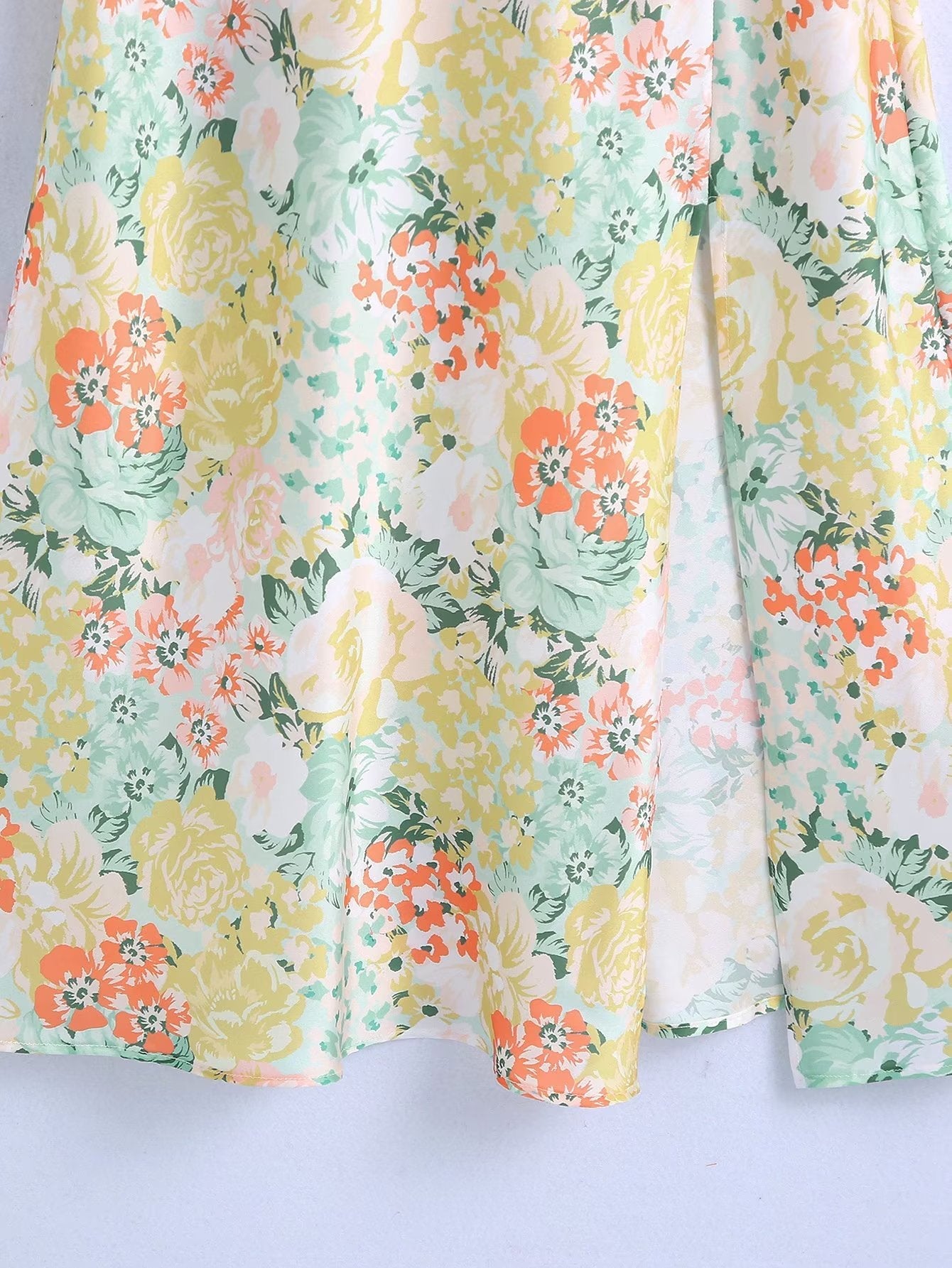 Women Clothing Printed Vacation Maxi Dress Sexy French Backless Strap Dress