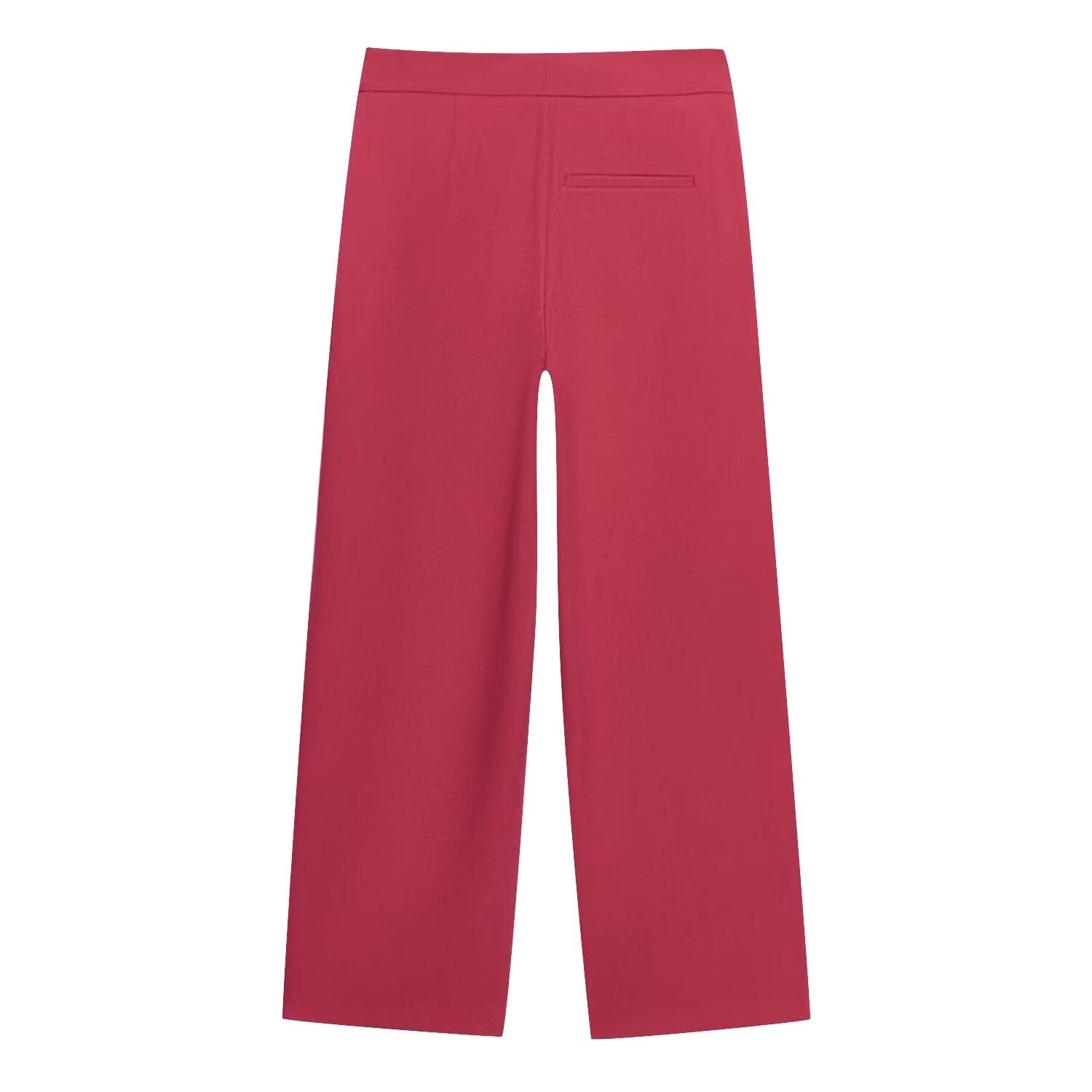 Summer Women Asymmetric Decorated Row Button Vest Tight Leg Pleated Pants Sets