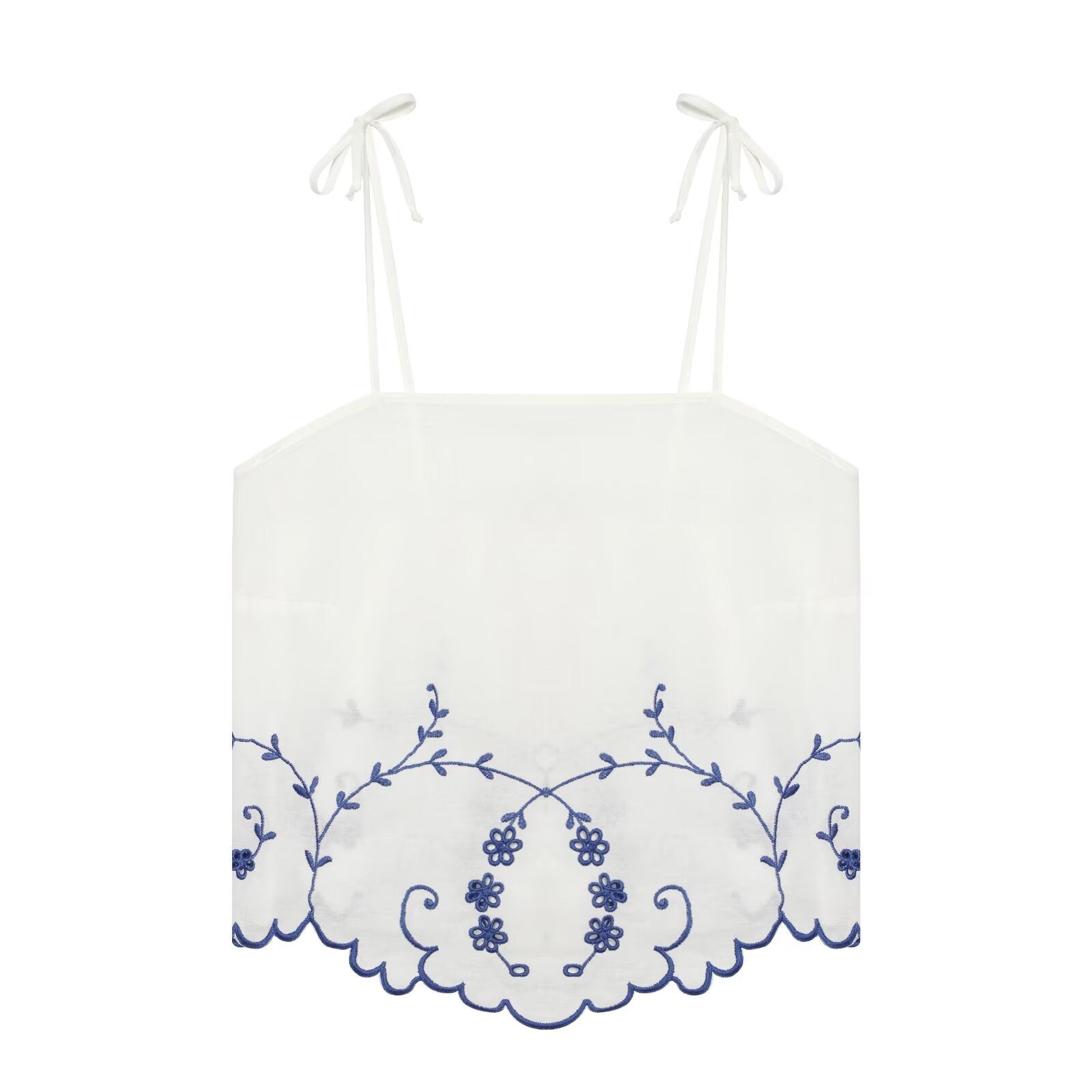 Summer Blended Embroidered Top Casual Shorts Sets