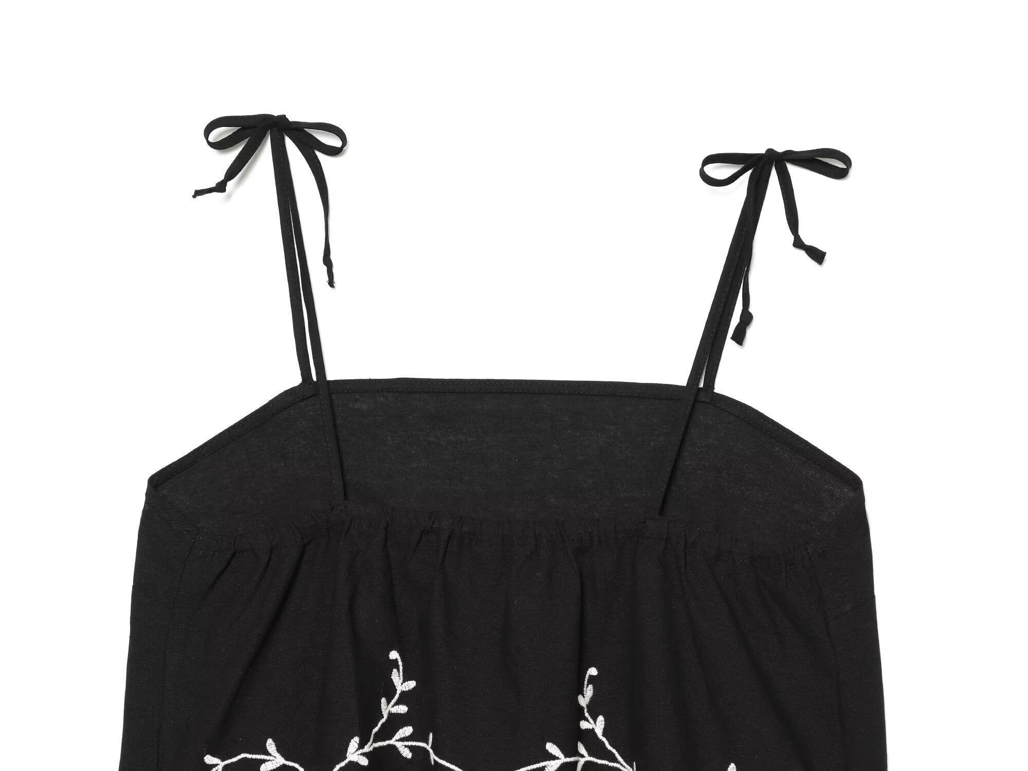 Summer Blended Embroidered Top Casual Shorts Sets