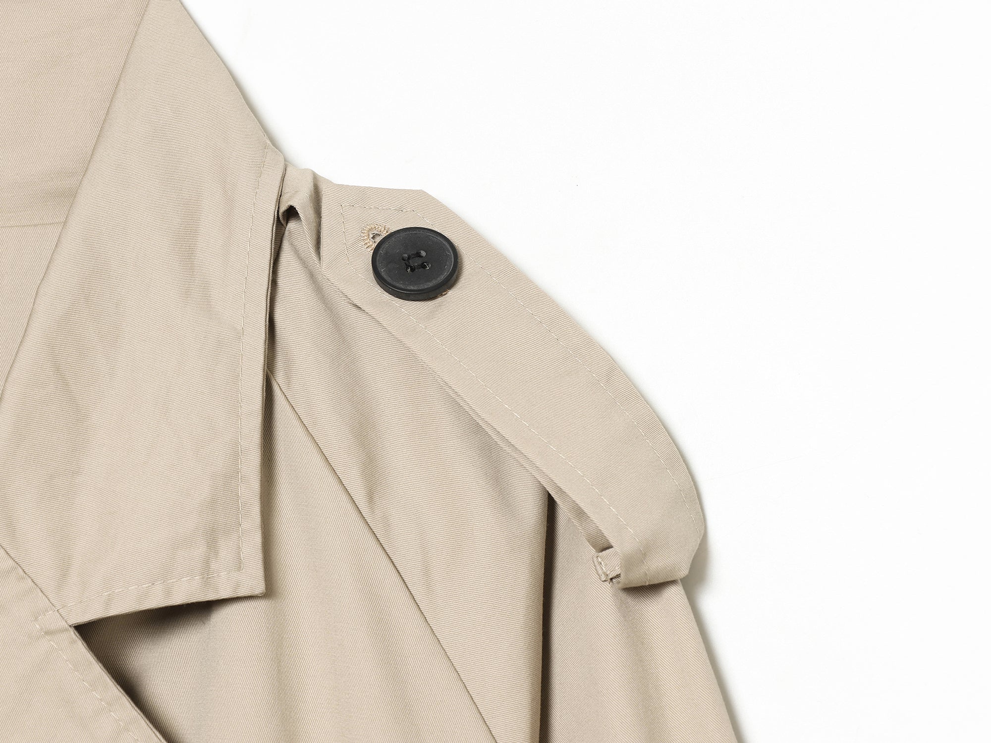 Summer Women Clothes Office Belt Collared Long Sleeve Short Trench Coat