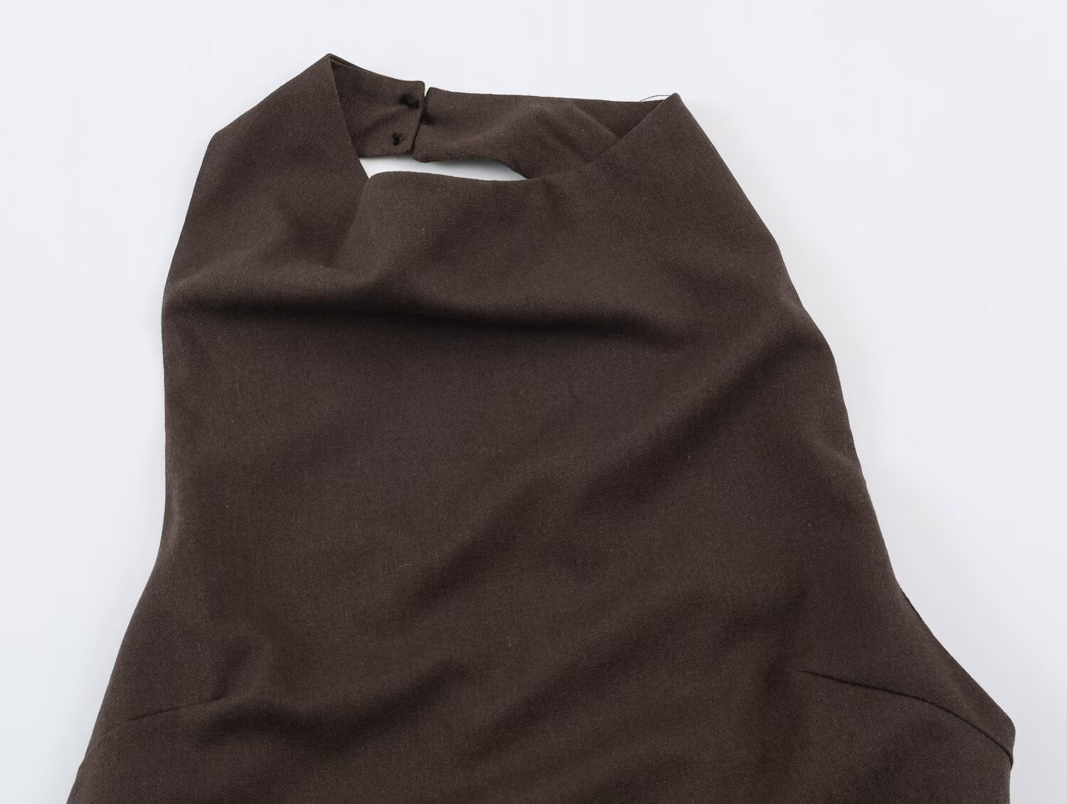 Women Clothing Summer Halter Backless Midi Dress
