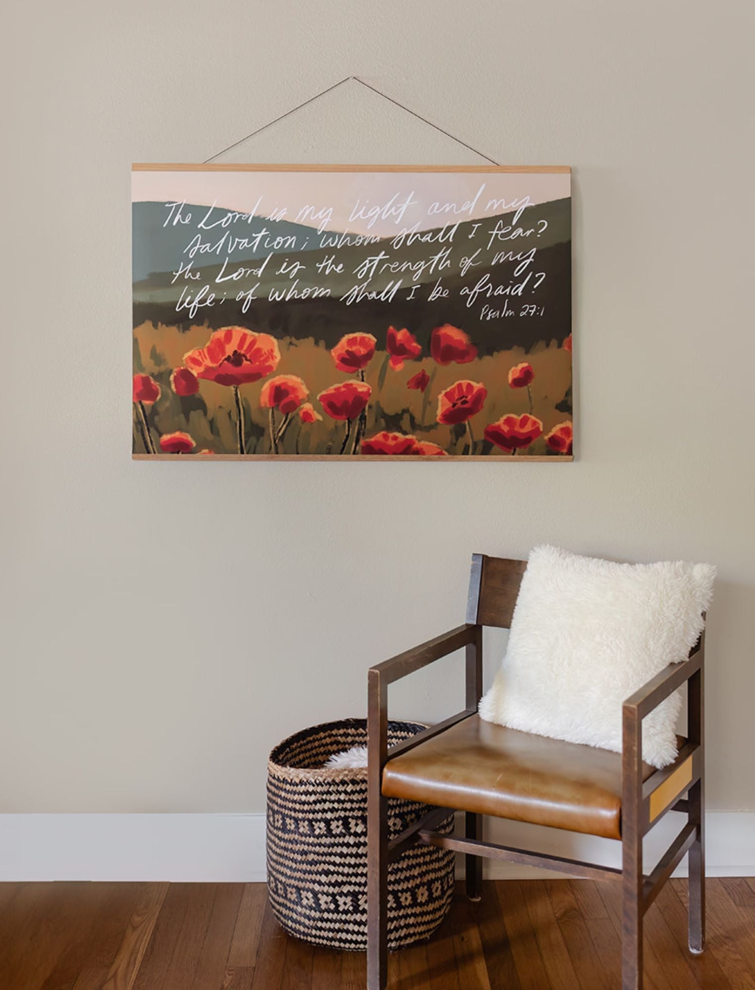 Horizontal Poster: The Lord is my Light