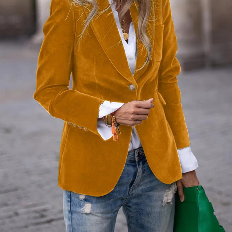 Women’s Slim-Fit Notch-Lapel Blazer