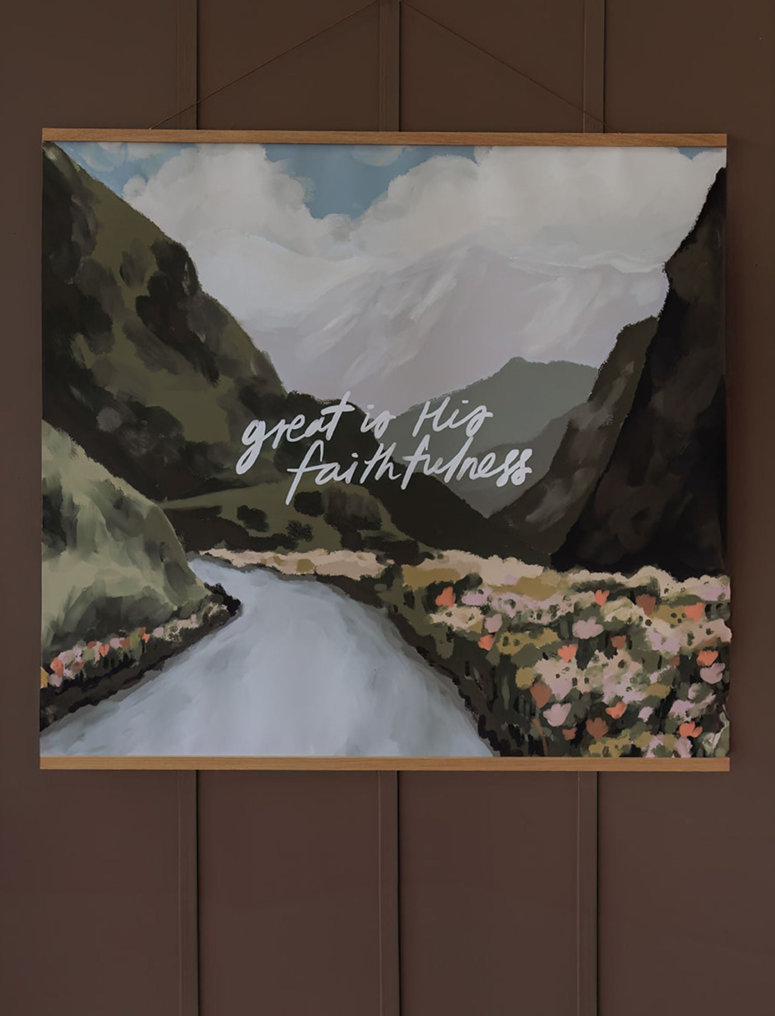 Large Poster: Great is Thy Faithfulness