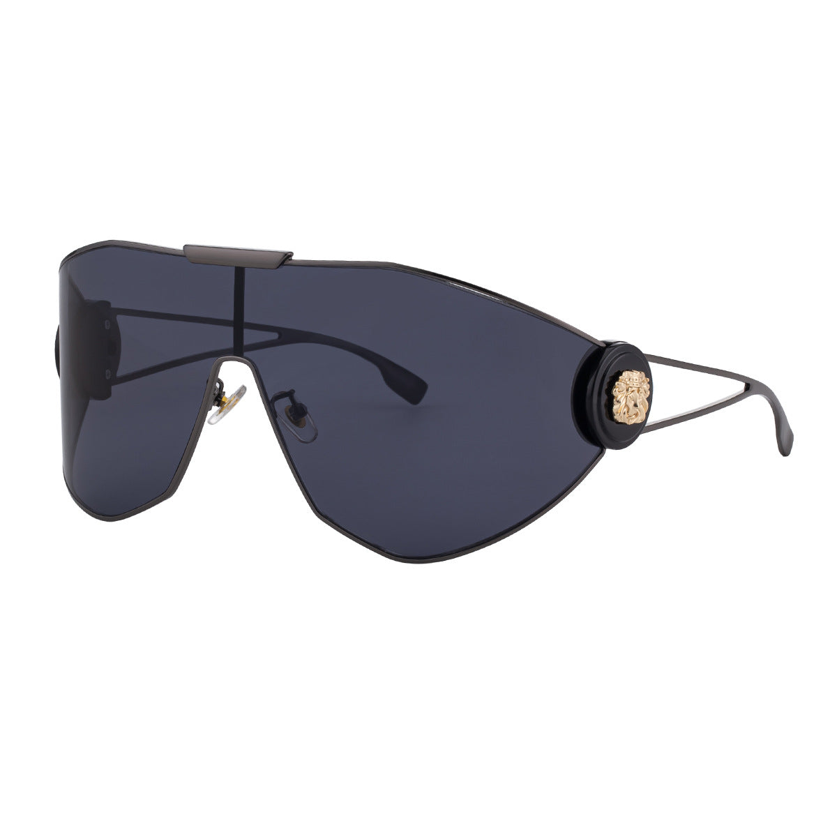 Women's Full-Frame Sports Aviator Sunglasses — Integrated Lens UV Protection