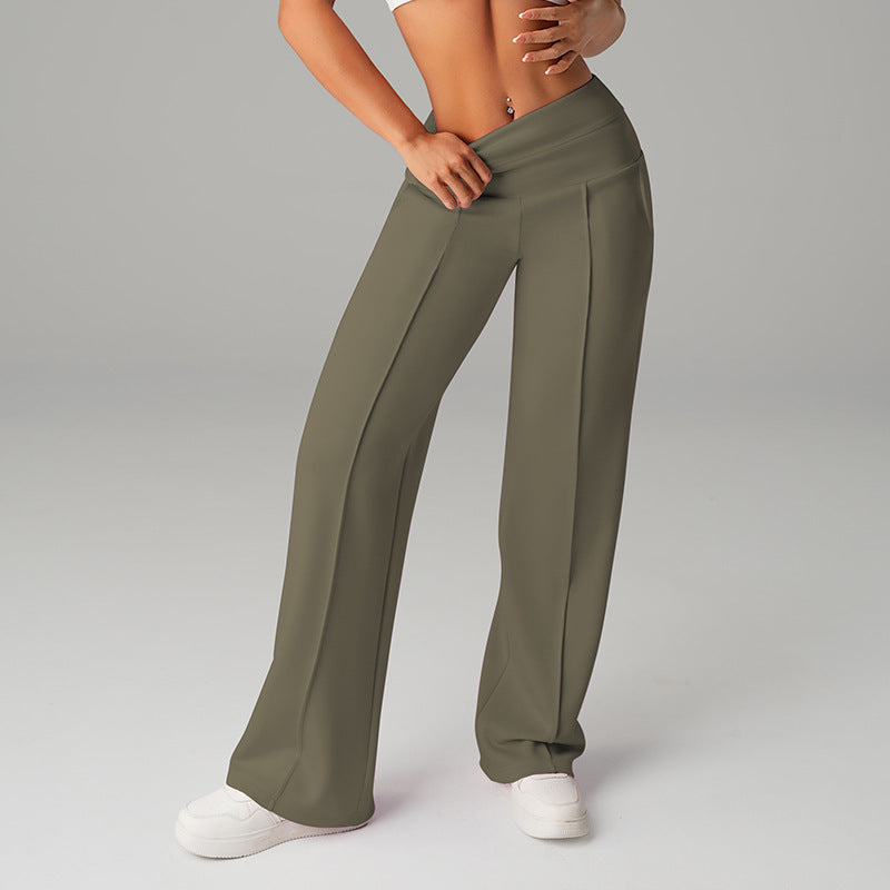 High Waisted Loose Fitting Wide Leg Women’s Sweatpants