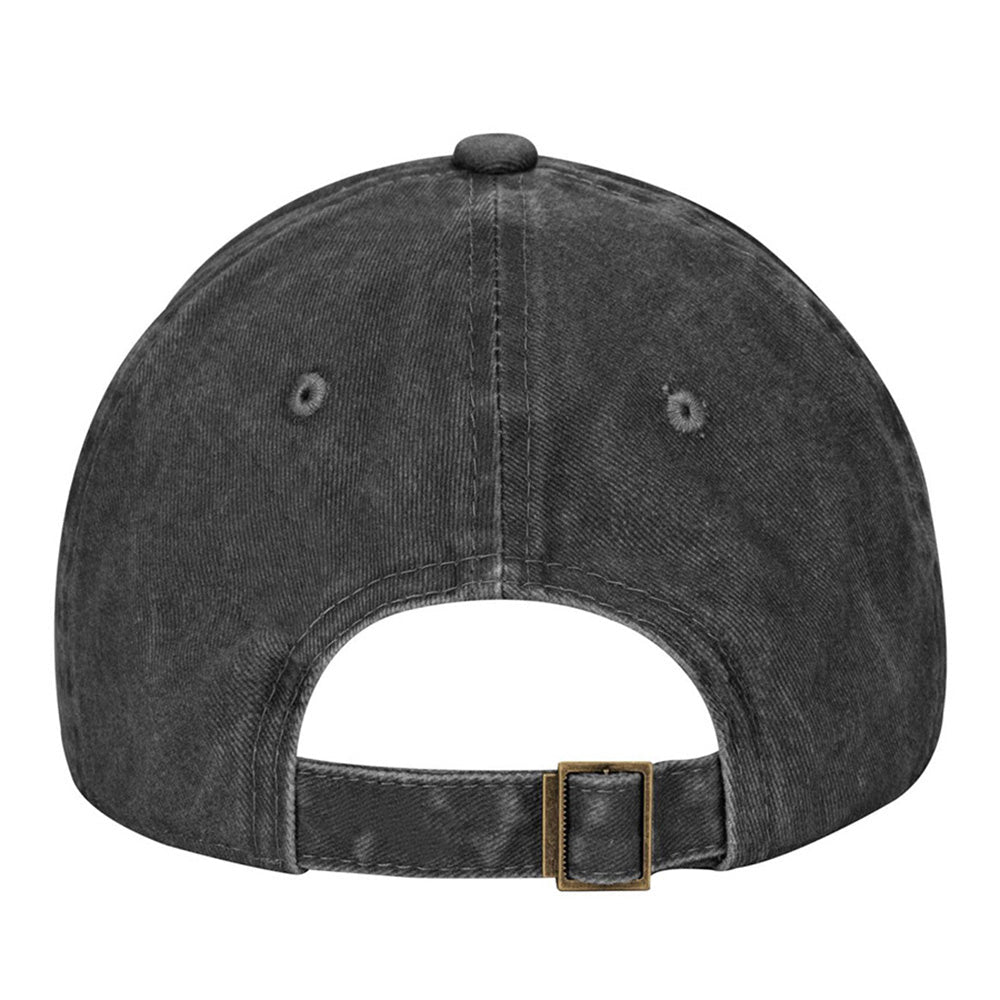Horse Girl Embroidered Vintage Washed Baseball Cap – Adjustable Equestrian Hat