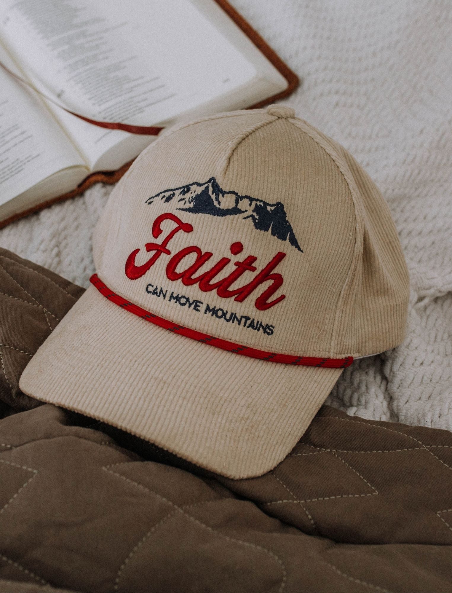 Hat: Faith Can Move Mountains