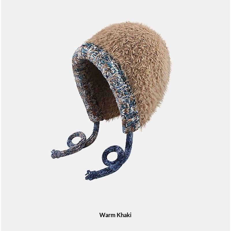 Women’s Cold-Proof Knitted Hat – Versatile Warm Winter Beanie