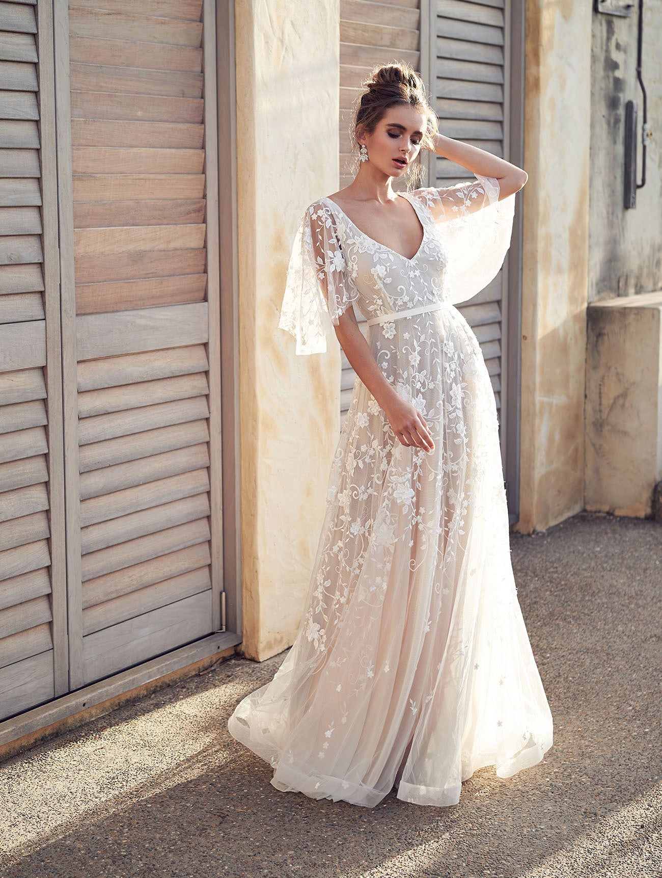 Women Fall Dress Sexy Lace V neck Backless Dress