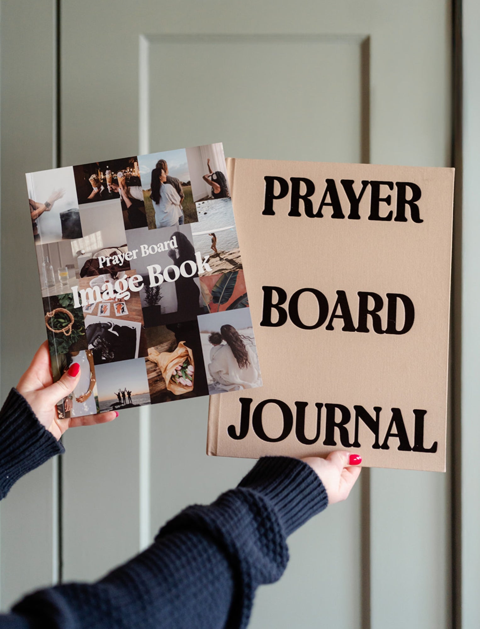 Prayer Board Journal & Prayer Board Image Book Combo