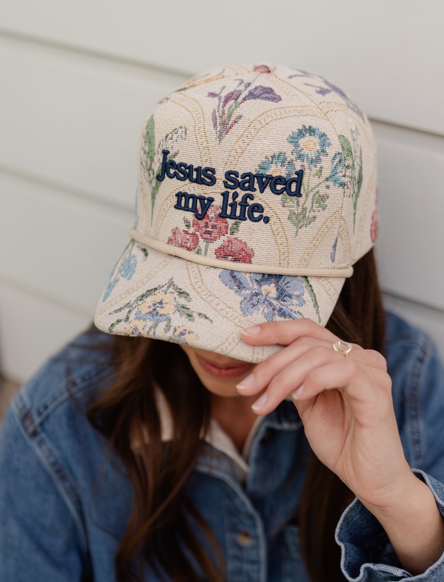 Hat: Jesus saved my life