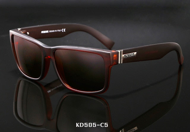 Men's Polarized Sport Sunglasses – UV400 Square Frame