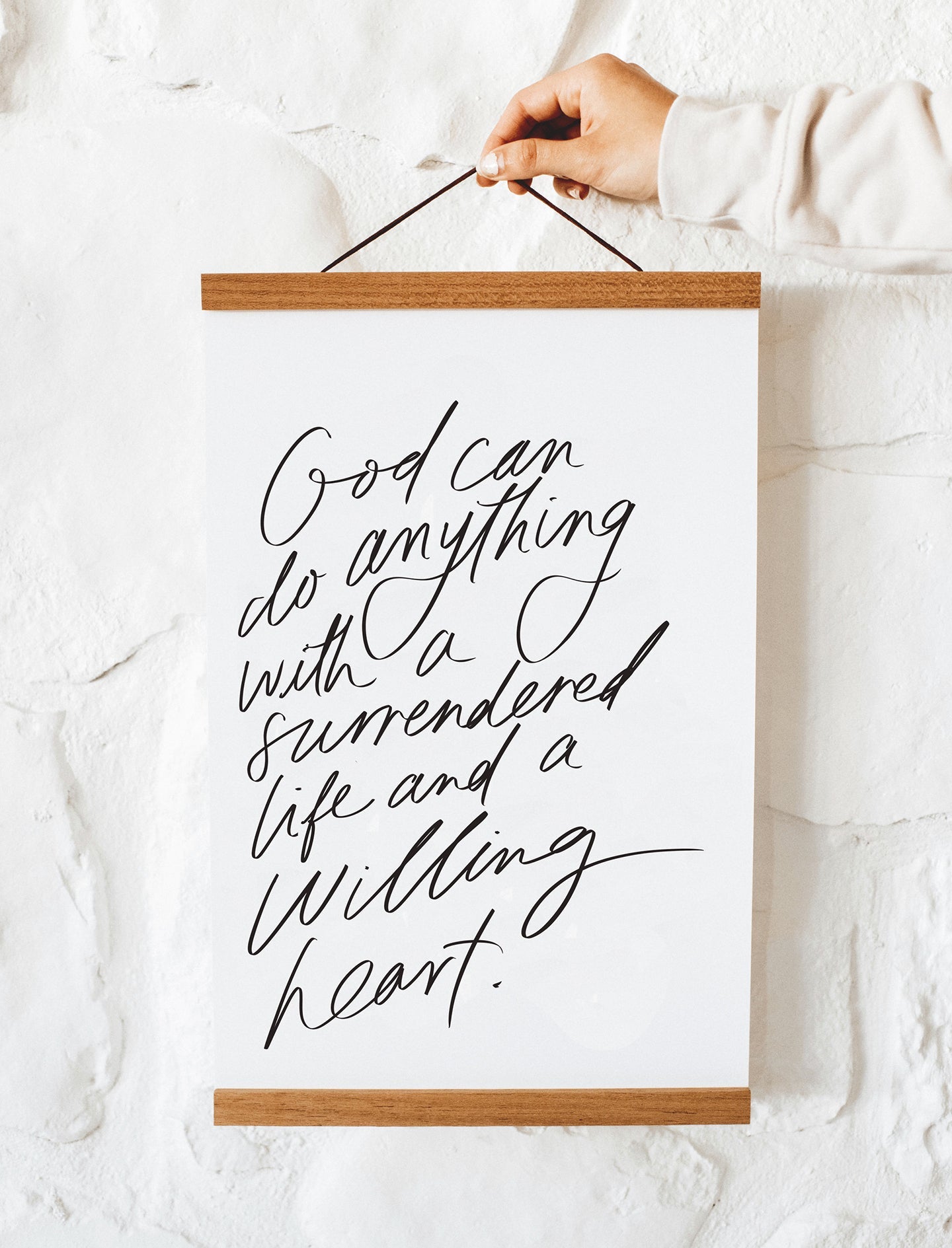 11x17 God can do anything with