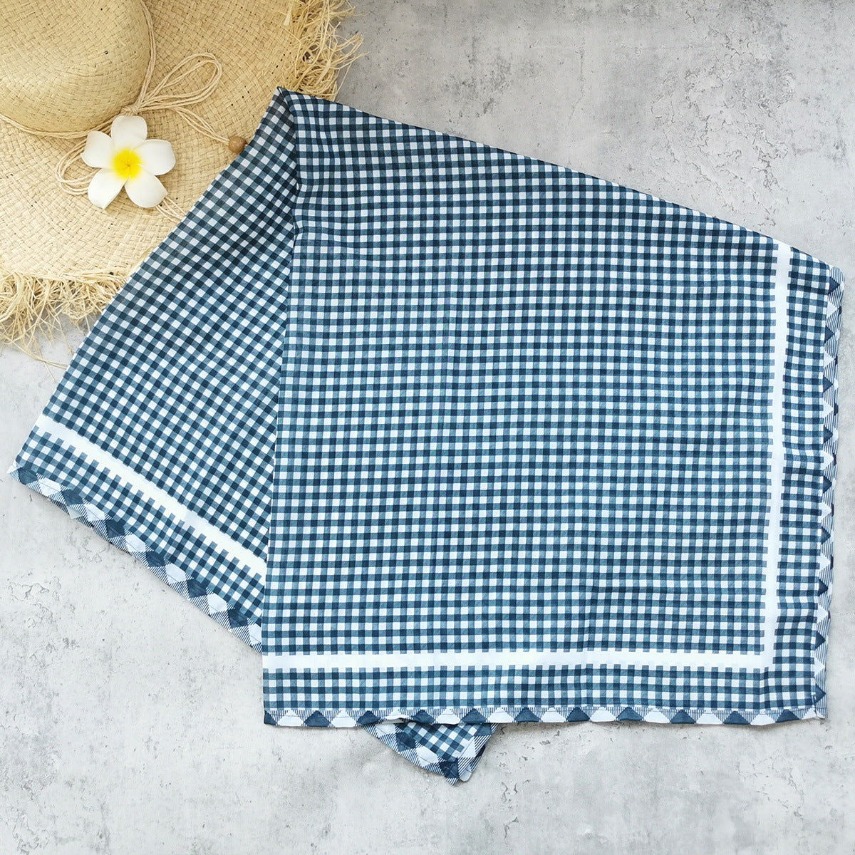 Striped Plaid Printed Push up Bikini Sexy Backless Split Swimsuit Women Mesh One Piece Skirt