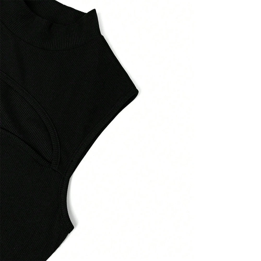 Women French Intellectual Dress Summer Sweet Spicy High Waist Hip Wrapped Dress