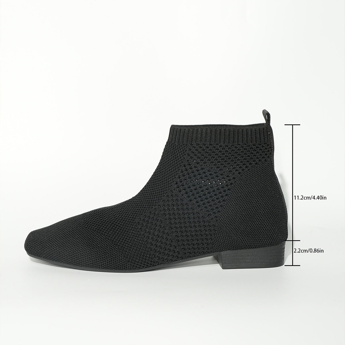 Women Boots Knee High Black Boots Women Ankle Boots Mid Calf Pointed Toe Boots High Heel Boots Women Shoes Flying