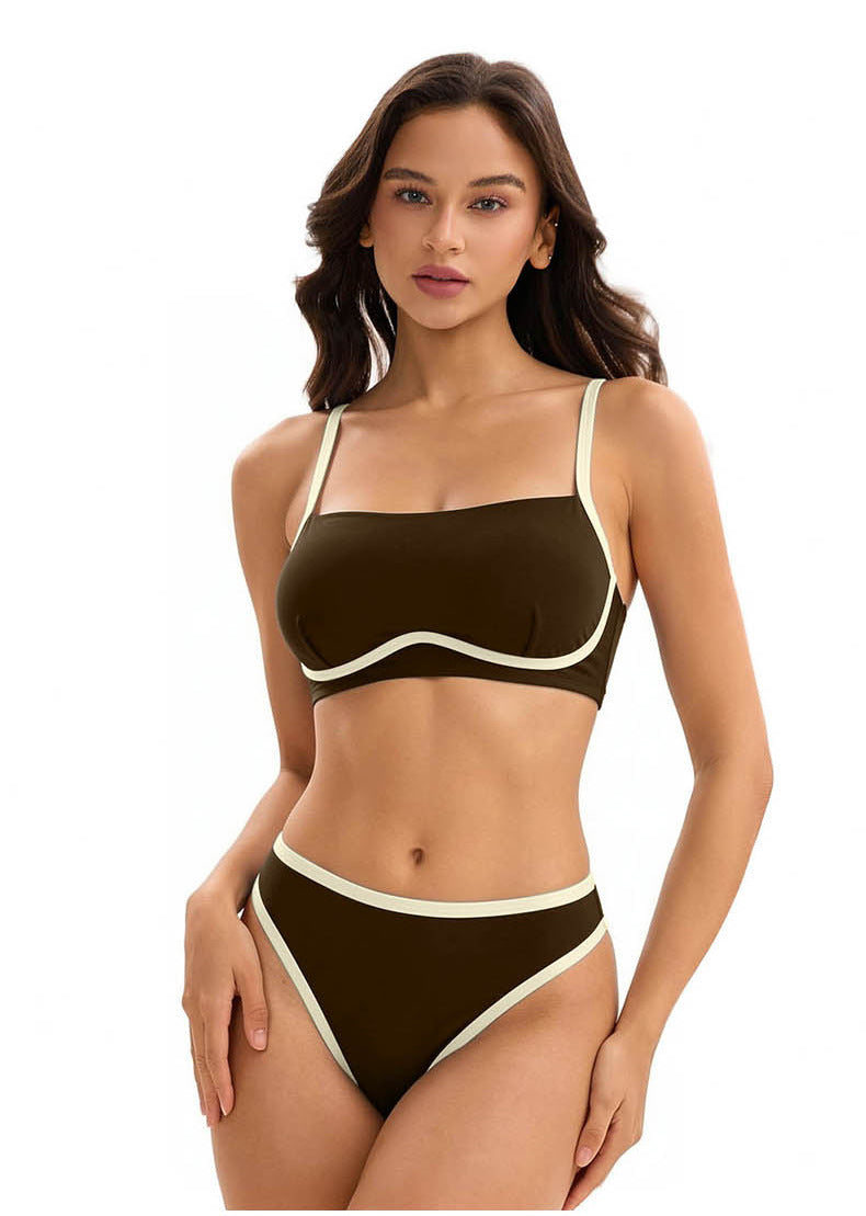 Arrival Bikini Swimsuit Women Sexy Three Piece Sets Long Sleeved Blouse