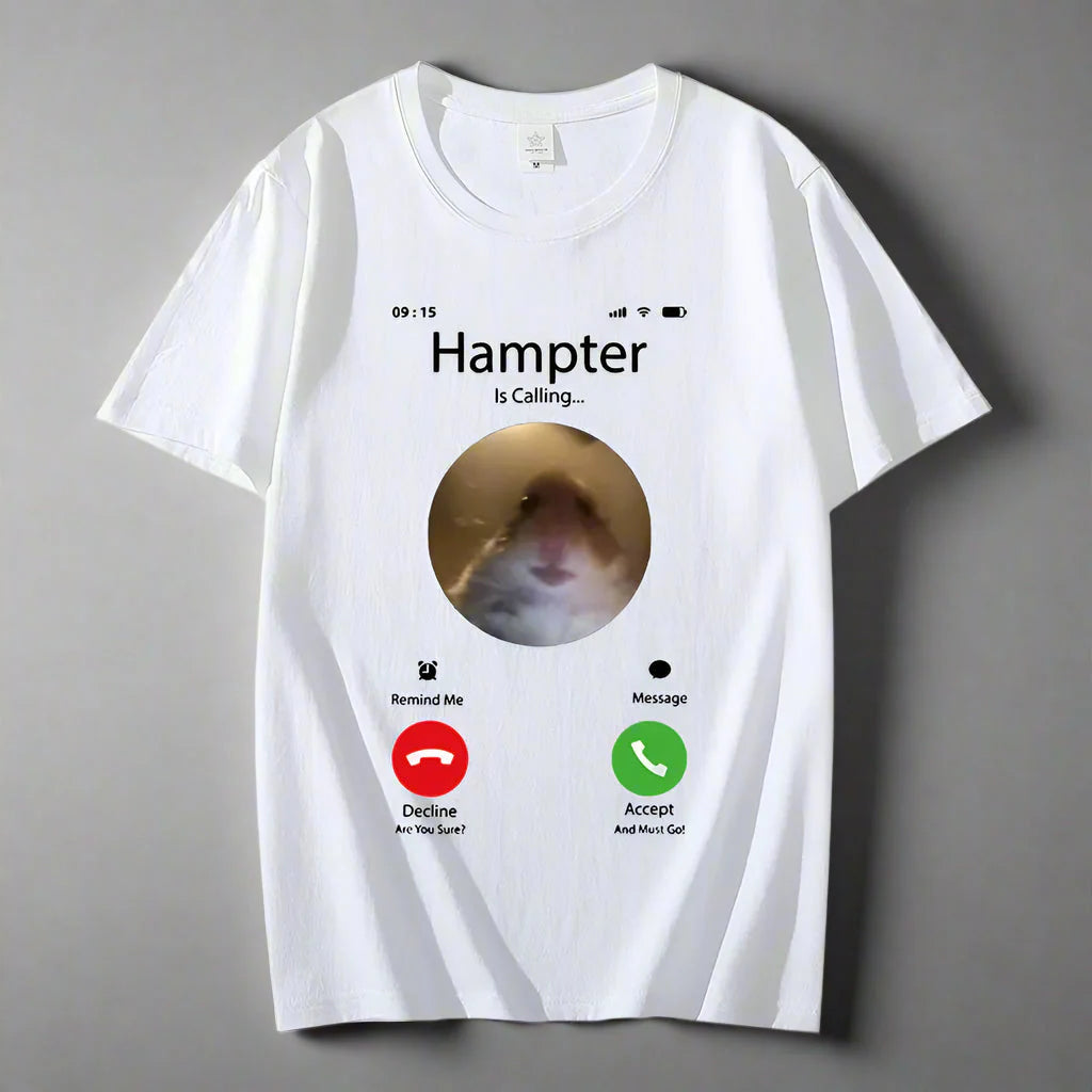 Dank Meme Hamster Staring T-Shirt