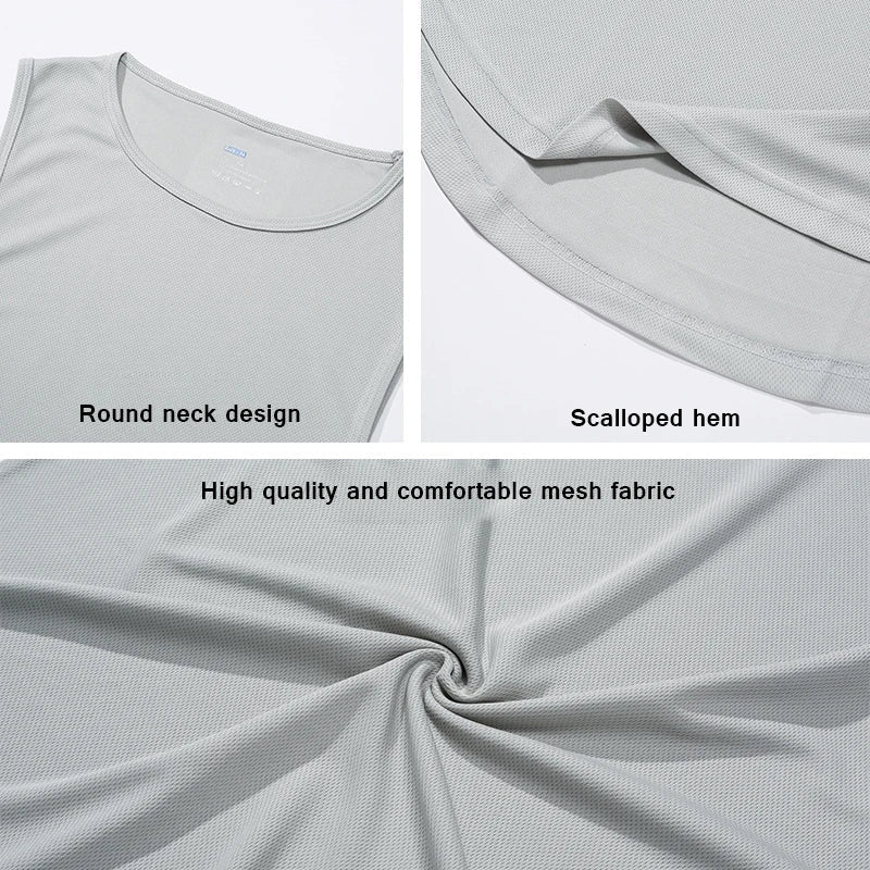 Sleeveless Fitness Training & Basketball Vest
