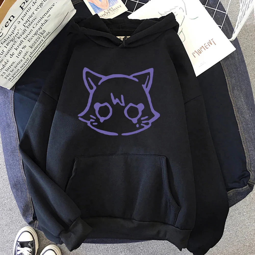 Genshin Impact Scaramouche Cat Hoodie
