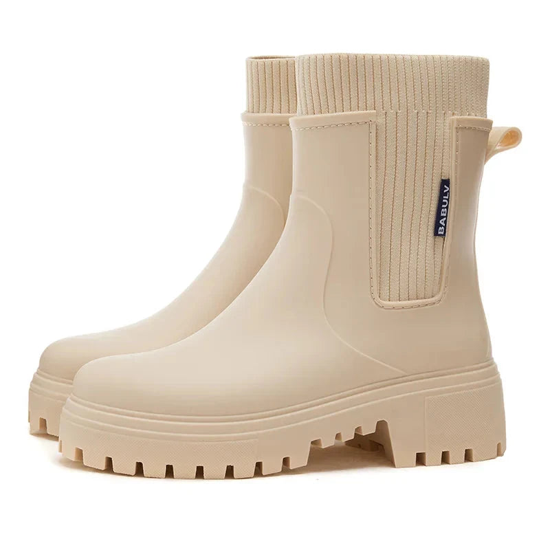 Women’s Waterproof Anti-Slip Rain Boots – Stay Dry Every Step