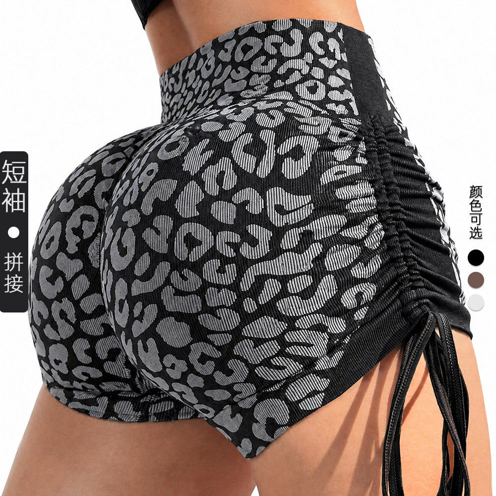 Seamless Peach-Butt High-Waist Yoga Pants – 3/4 Length Fitness Leggings for Women