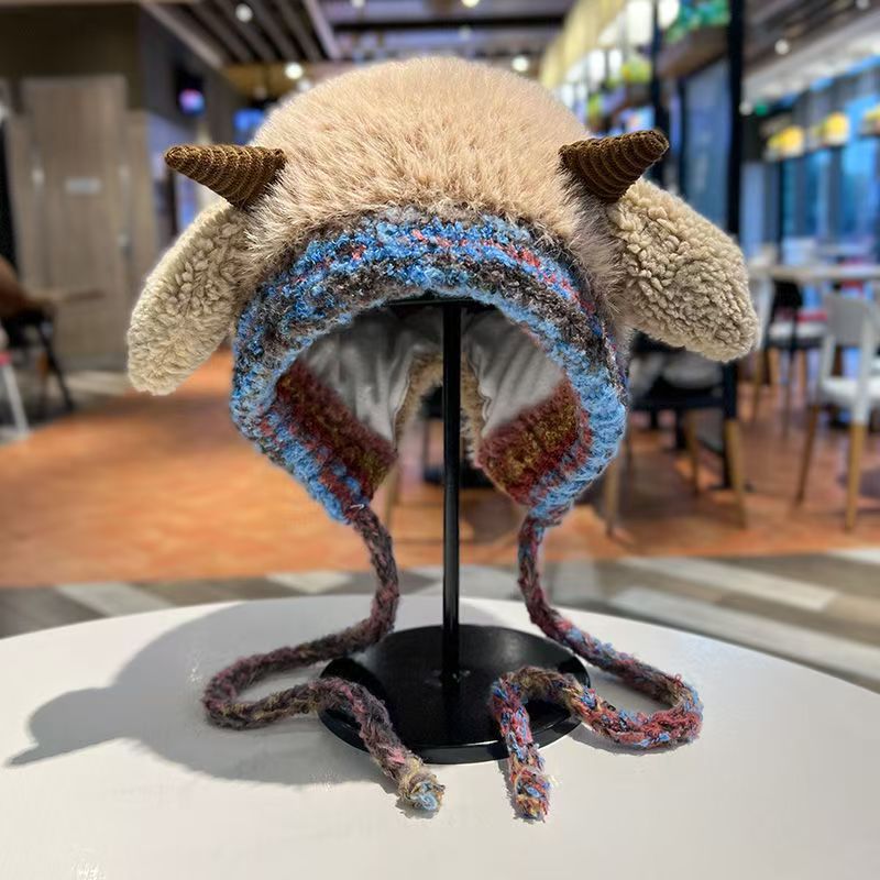 Women’s Cold-Proof Knitted Hat – Versatile Warm Winter Beanie