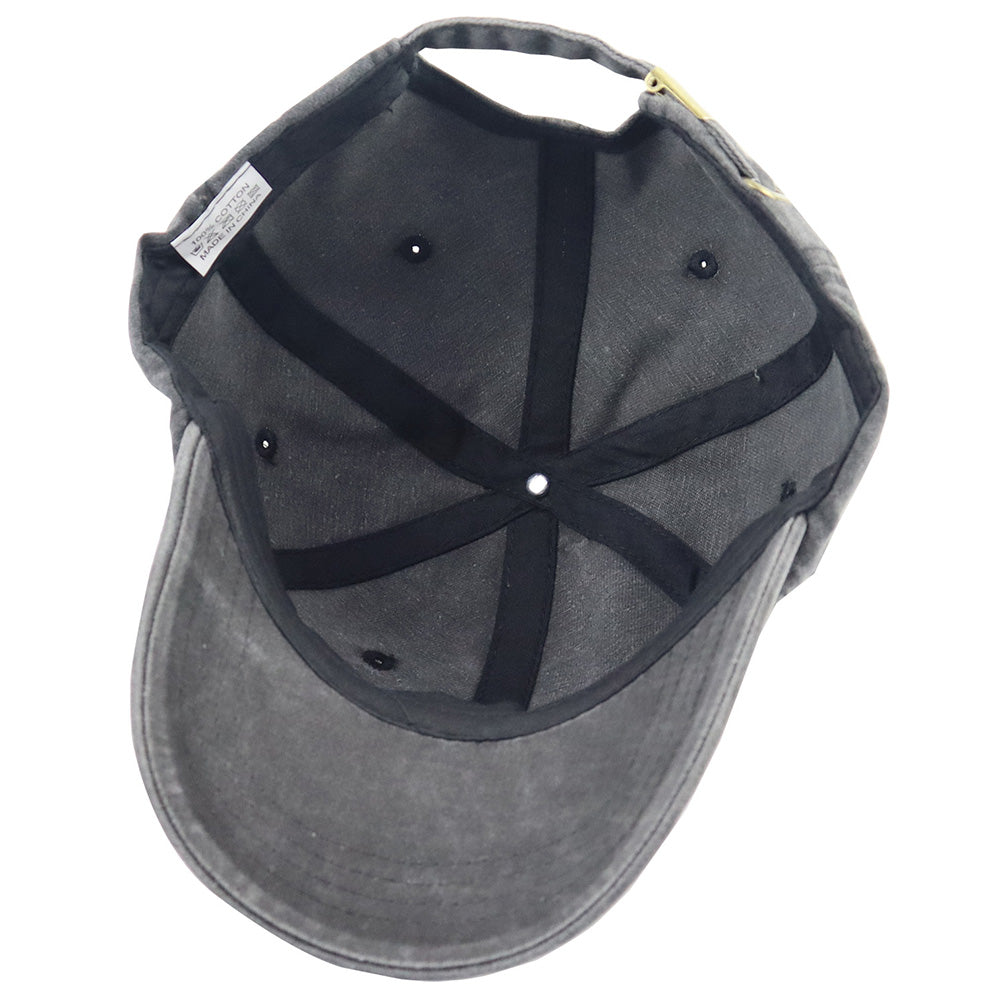 1955 Limited Edition Embroidered Vintage Baseball Cap – Retro Washed Distressed Hat