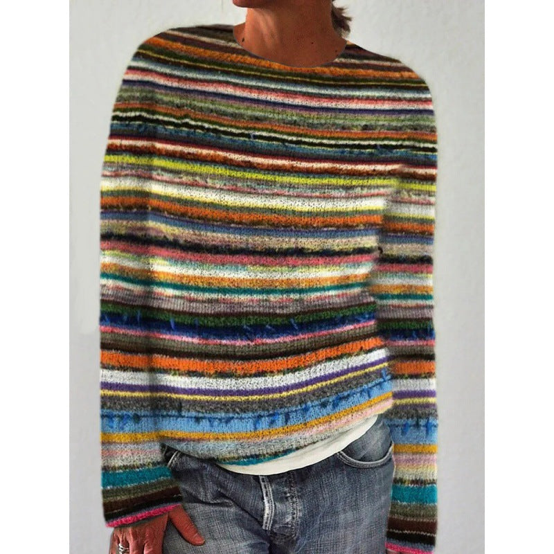 Women’s Fashionable Pullover Sweater Top | Cozy Everyday Knit