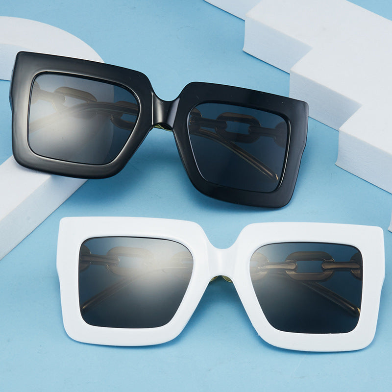 Square Chain Sunglasses for Women