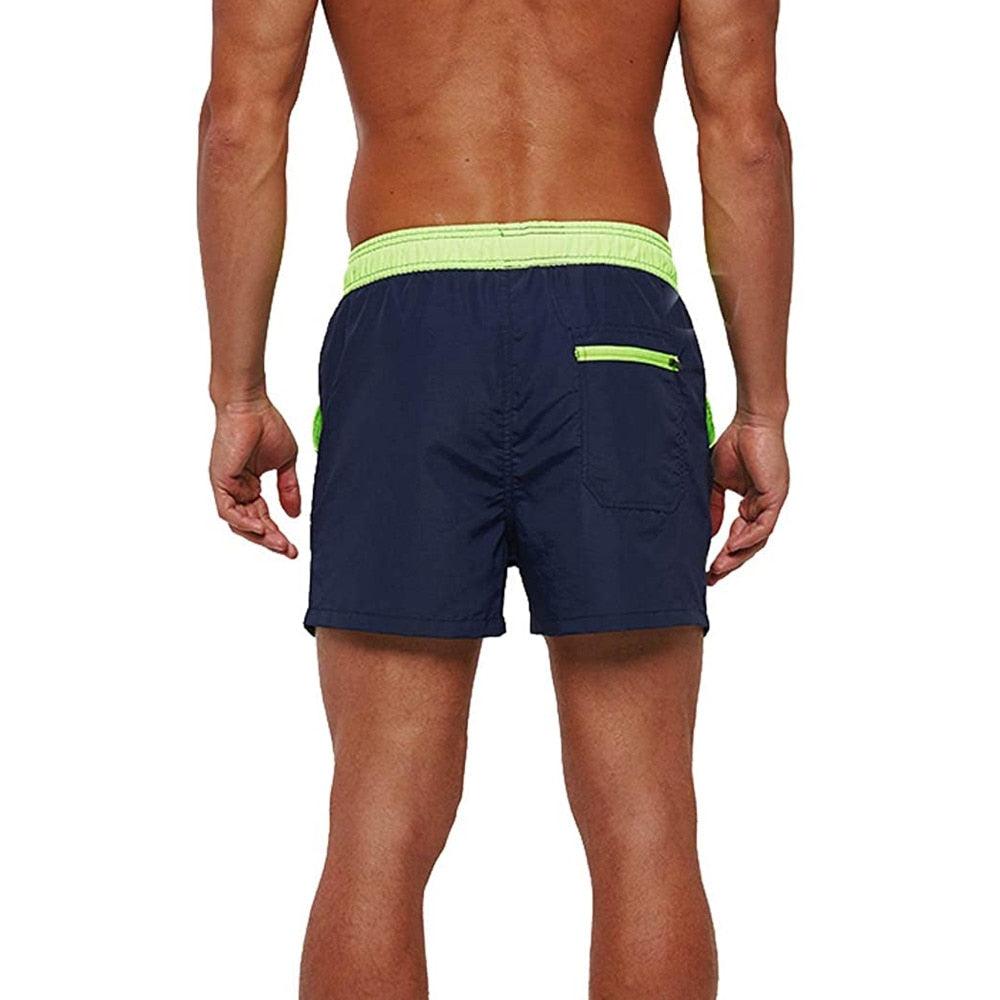 Men's Quick-Dry Swim Shorts with Mesh Lining
