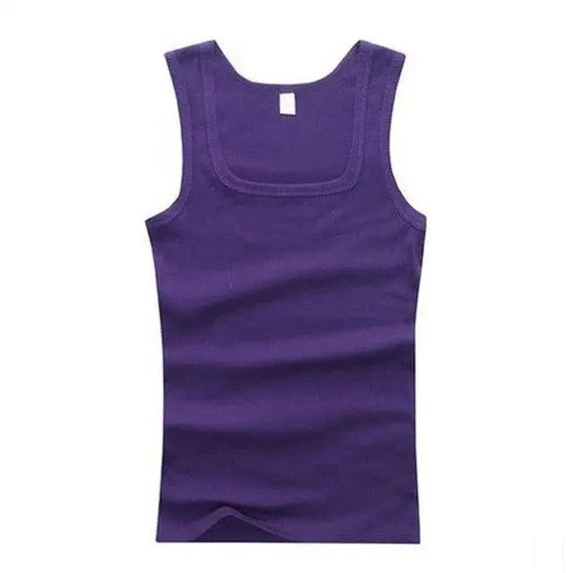 Men's Plus Size Sleeveless Gym Tank Top Casual Fitness Summer Vest