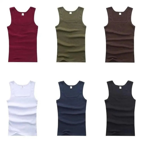 Men's Plus Size Sleeveless Gym Tank Top Casual Fitness Summer Vest